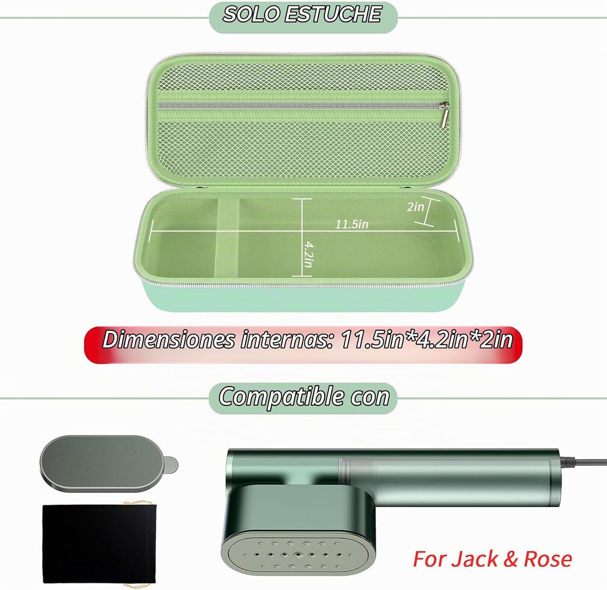 Funda de vapor compatible con Jack &amp; Rose vaporizador de viaje...