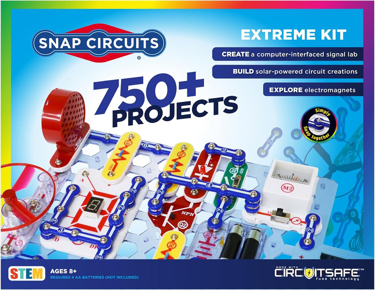 Elenco Snap Circuit Extreme | Conjunto de electrónica avanzada para...