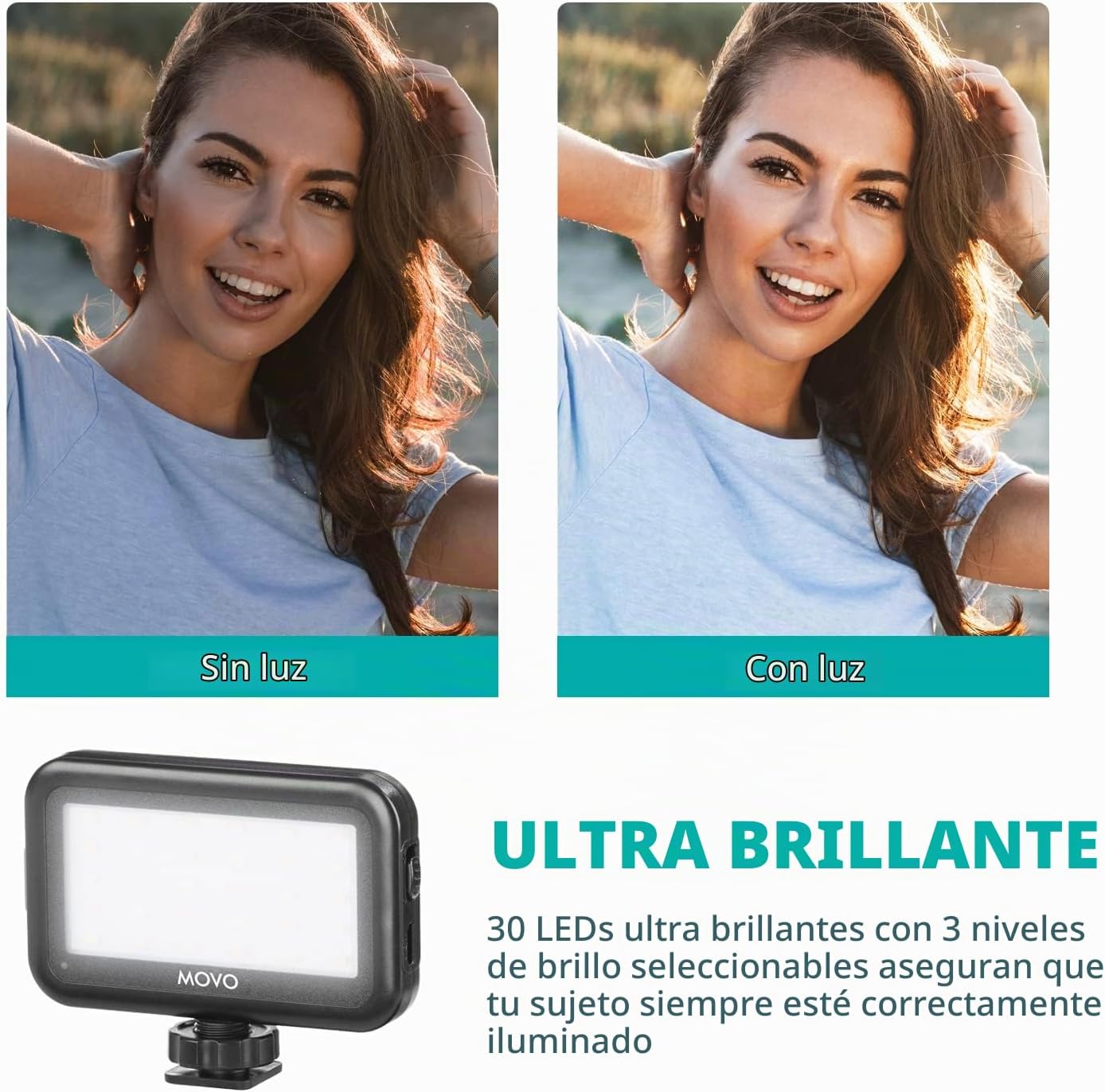 Kit de vlogging Movo USB-C para iPhone 15\/16 - Kit de accesorios d...