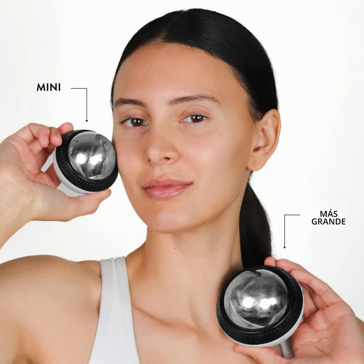 Nurse Jamie Super-Cryo Massaging Orb \u2013 Rodillo de acero inoxid...