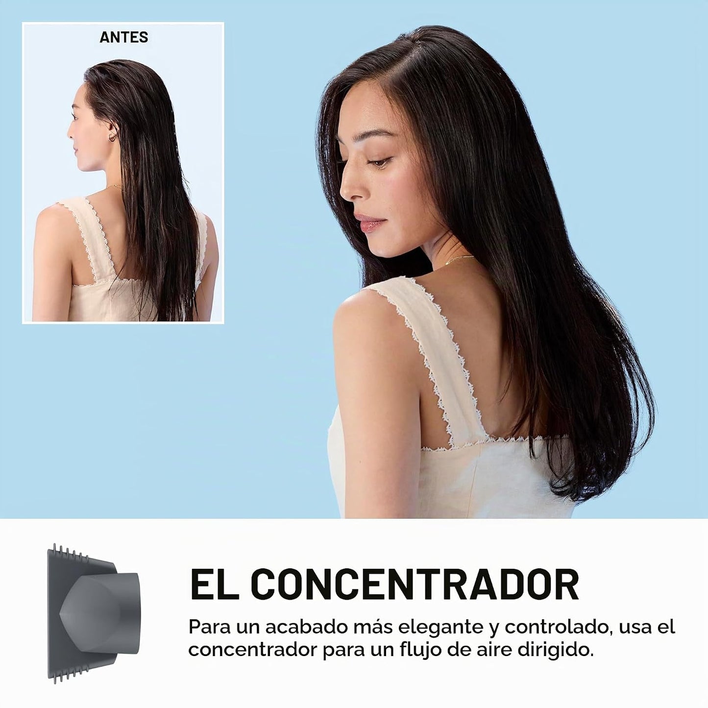 BaBylissPRO Nano Titanium AirSquared - Secador de pelo profesional...