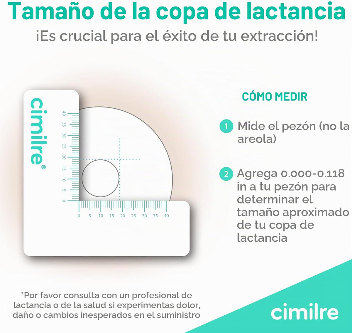 Cimilre Extractor de leche eléctrico doble ajustable S6 | Velocidad...