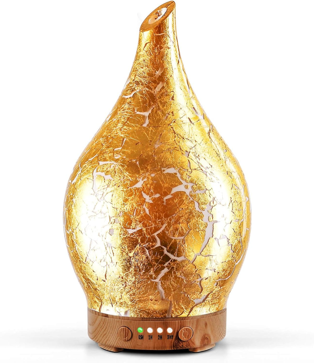 Porseme Difusor de Aceites Esenciales de Vidrio, Humidificador Ultr...