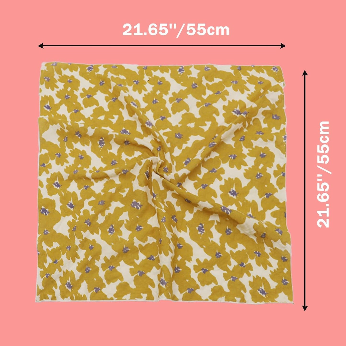 GHTIYLP Bandanas para mujeres y hombres, 21 x 21 pulgadas, diadema...