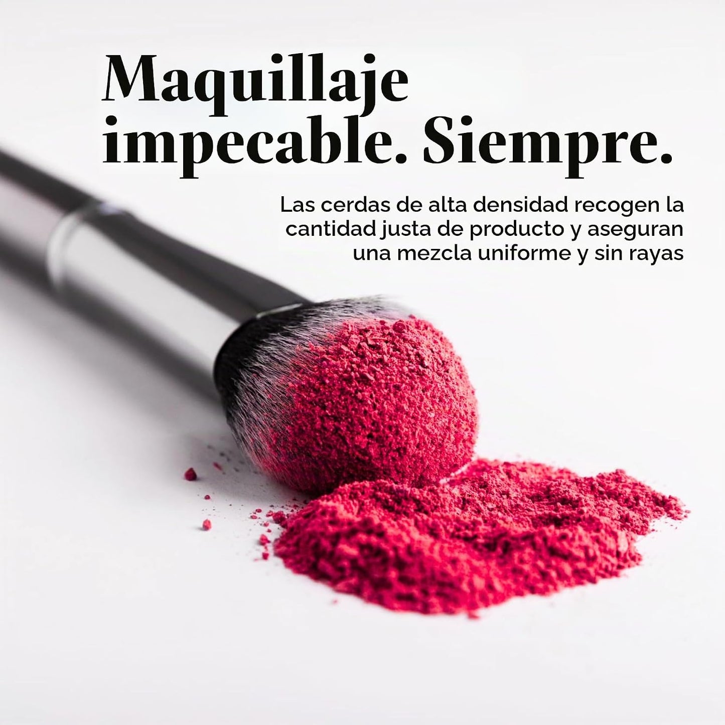 BEAUTICAL Juego de brochas de maquillaje profesional \u2013 9 broch...