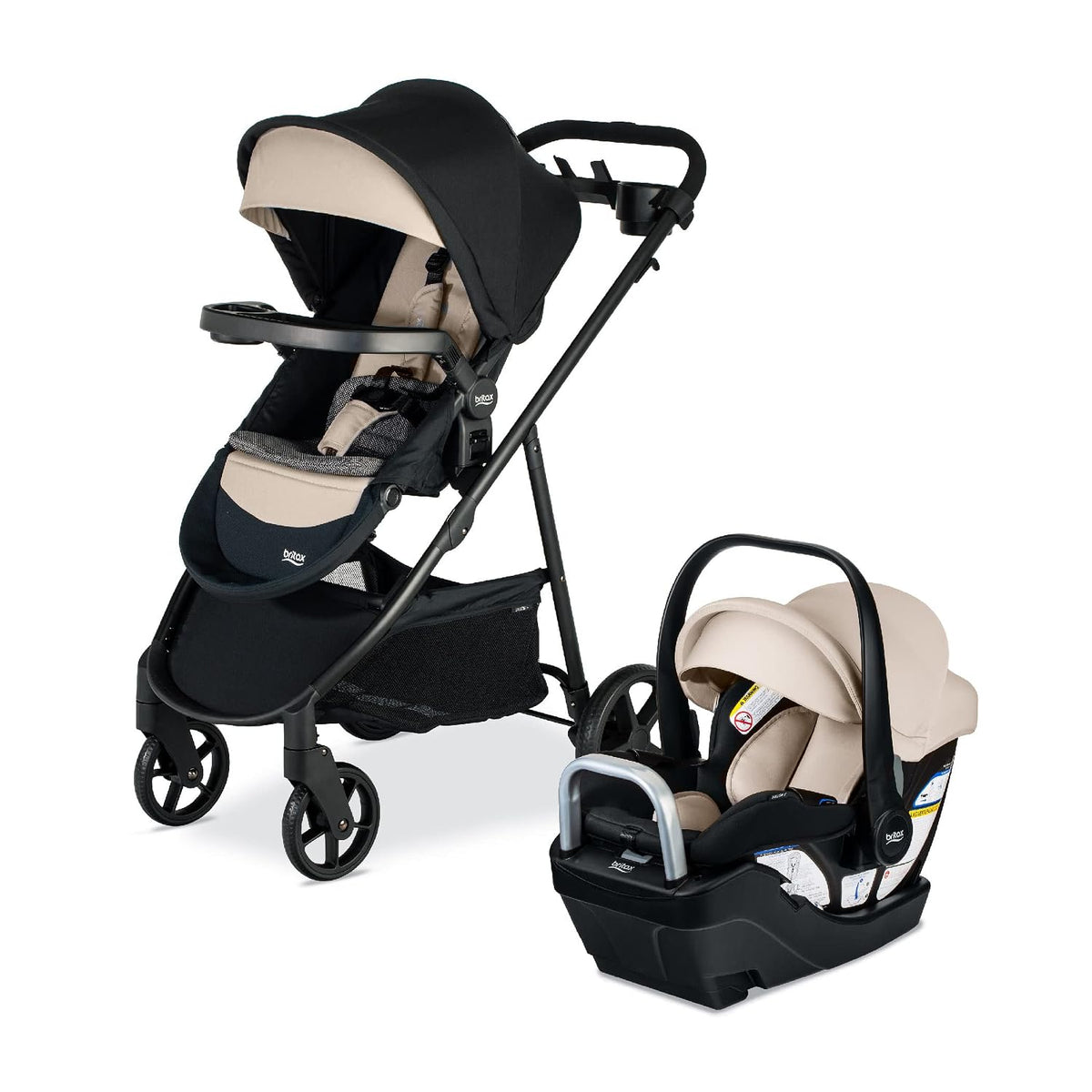 Britax Willow Brook S+ Sistema de viaje para bebé, asiento de autom...