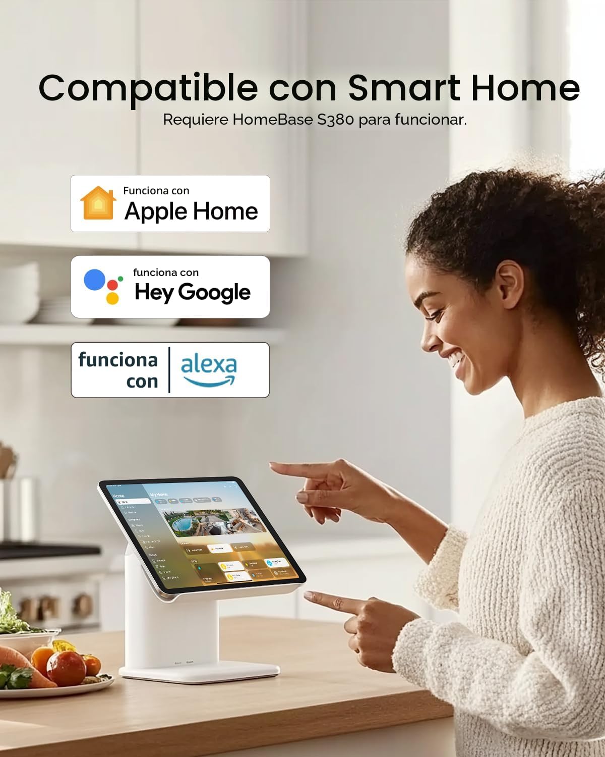 eufy Security SoloCam E42, kit de 4 cámaras, cámara de seguridad so...