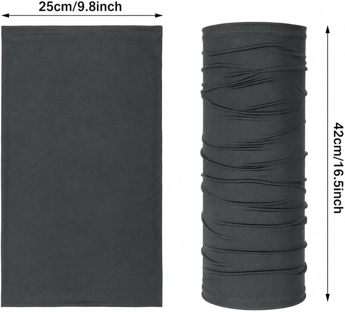 Geyoga 6 piezas de protección UV para el verano, polaina de cuello...