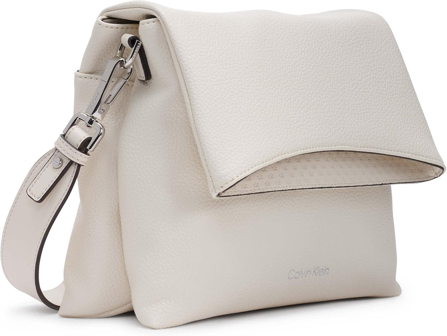 Calvin Klein Chrome Organizational - Bandolera con solapa 2 en 1 pa...