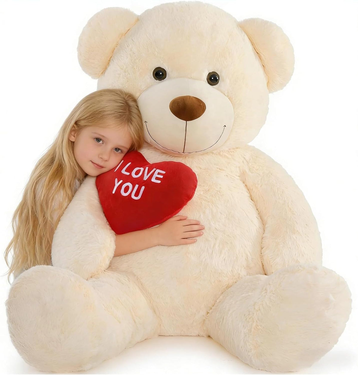 BENINY Oso de Peluche Gigante de 132 cm - Gran Animal de Peluche co...