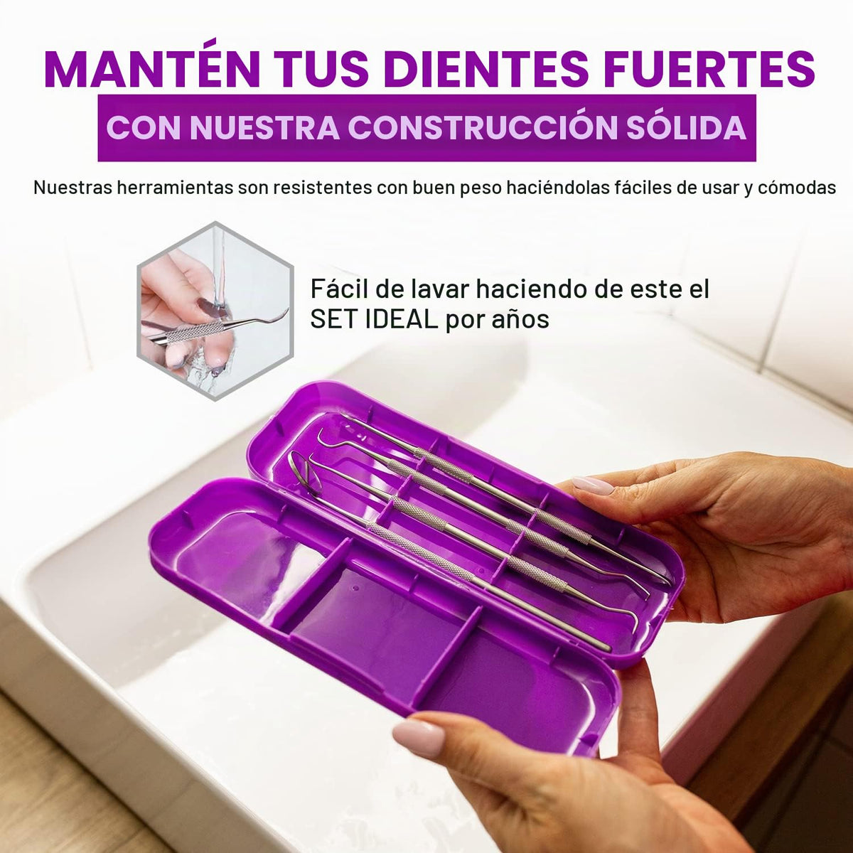 Dental Duty Herramientas Dentales, Raspador Dental para Herramienta...