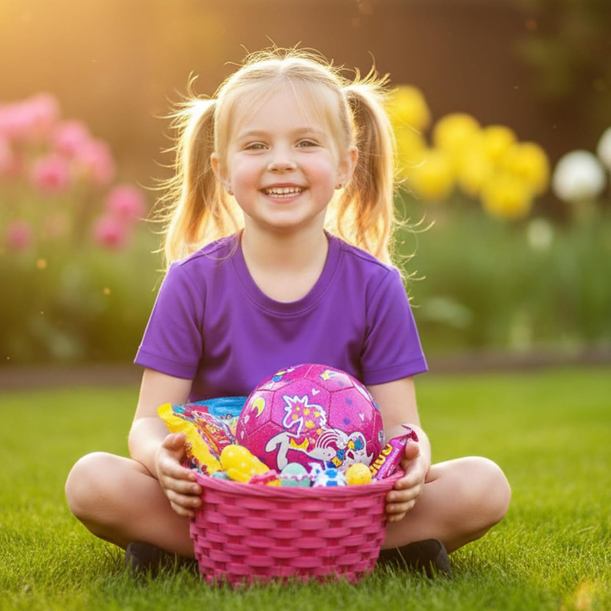 Balón de fútbol para niñas, balón de fútbol para niños de 4 a 8 año...