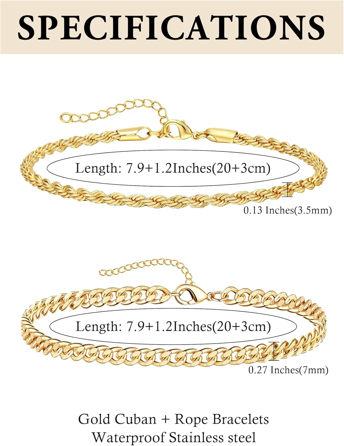 PEALICIOUS Pulseras para hombre, joyería como 2 pulseras de plata\/...