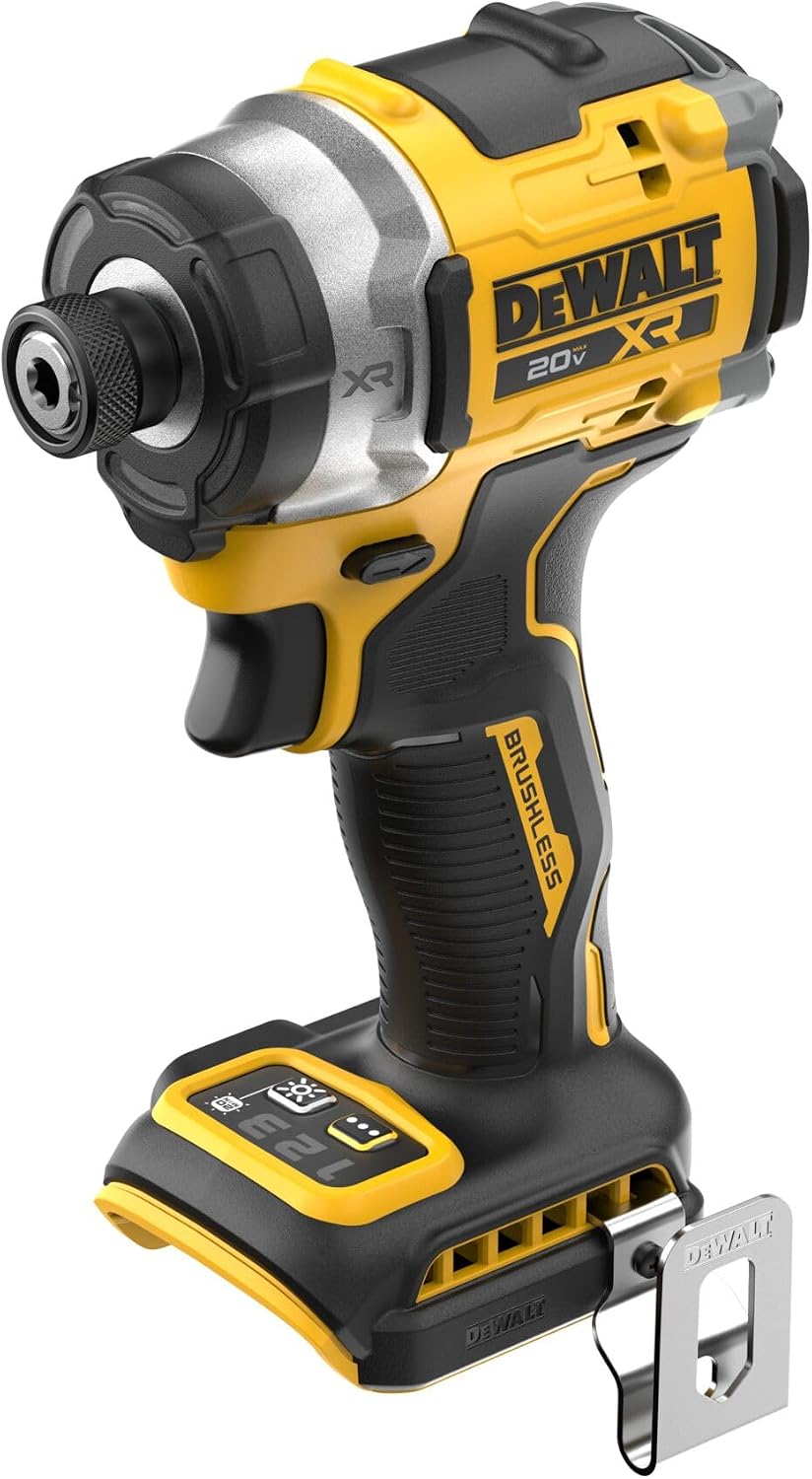 DEWALT Destornillador de impacto inalámbrico 20V MAX XR de 1\/4 pul...