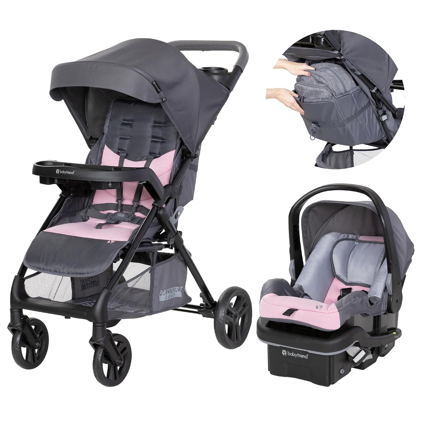 Sistema de viaje con cochecito de carga Baby Trend Passport® y asie...