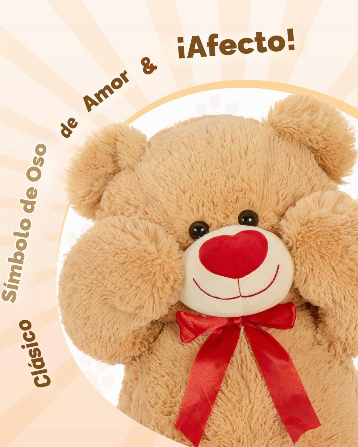 MaoGoLan Oso de Peluche Gigante de 36" Animal de Peluche - Huel...