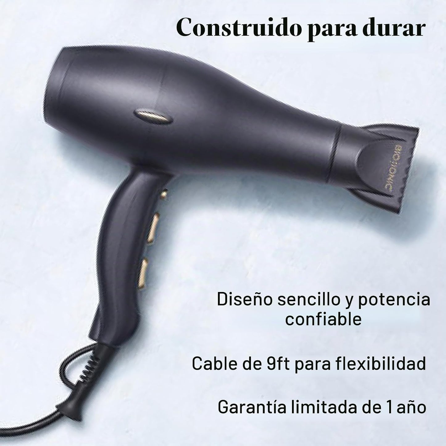 Bio Ionic secador de goldpro