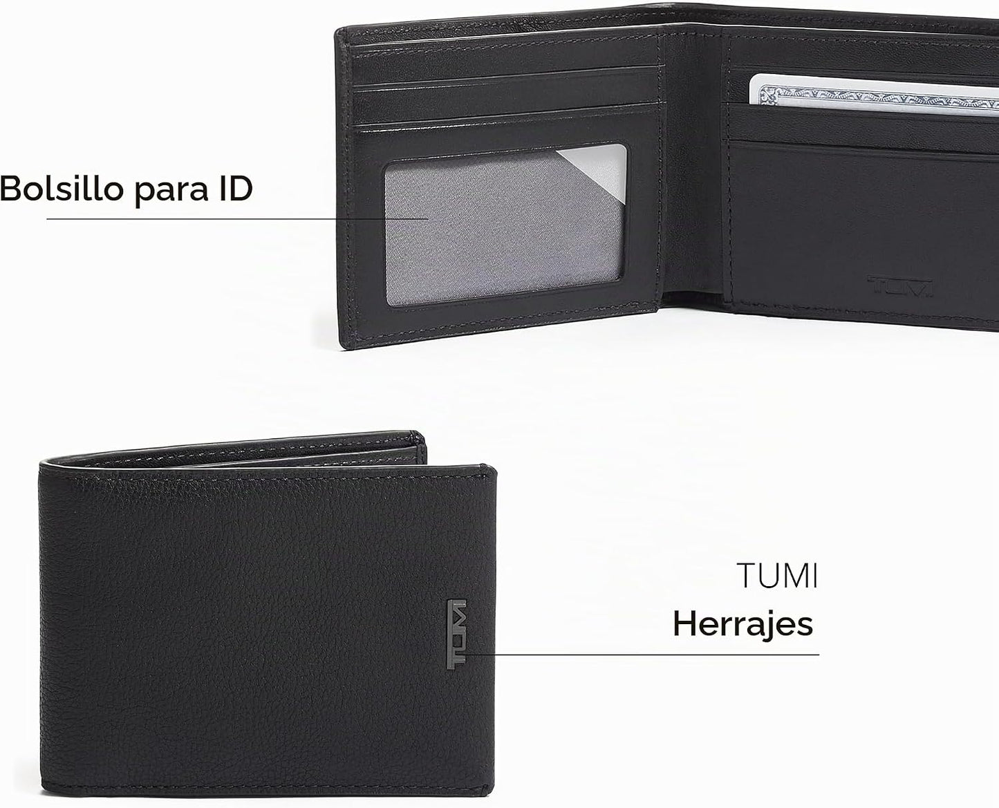 TUMI, Negro en relieve, Talla única