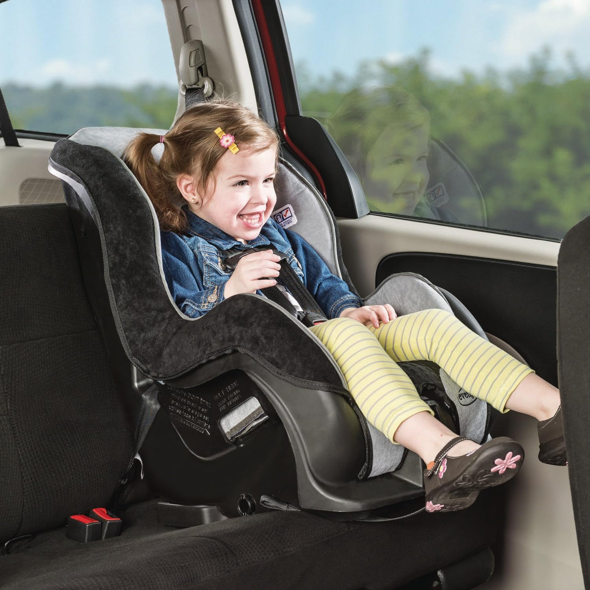 Evenflo Tribute LX Silla Convertible para Coche (Gris Saturno) | Mo...