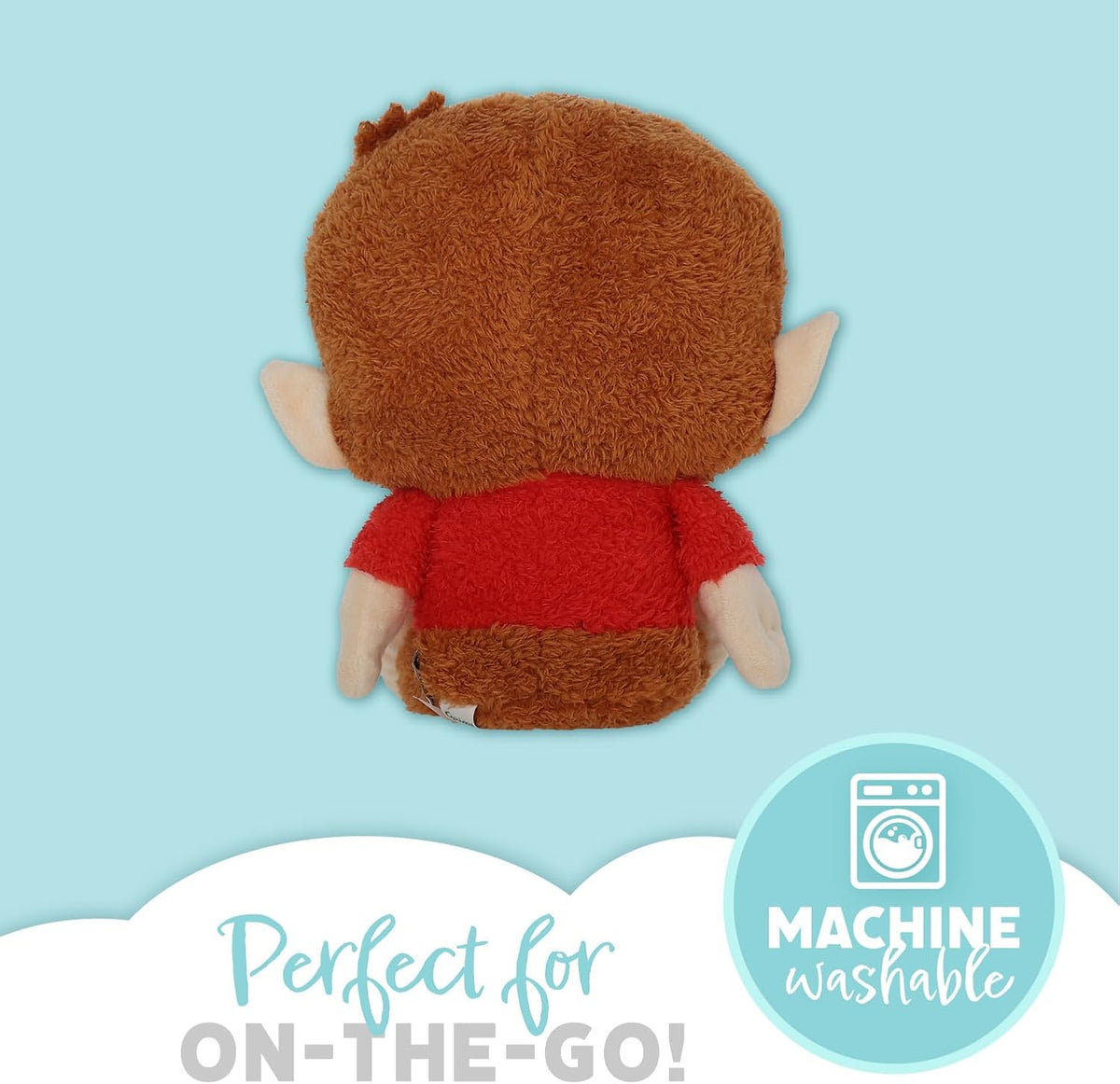 Curious George Cuteeze - Mono de peluche de animal de peluche, boni...