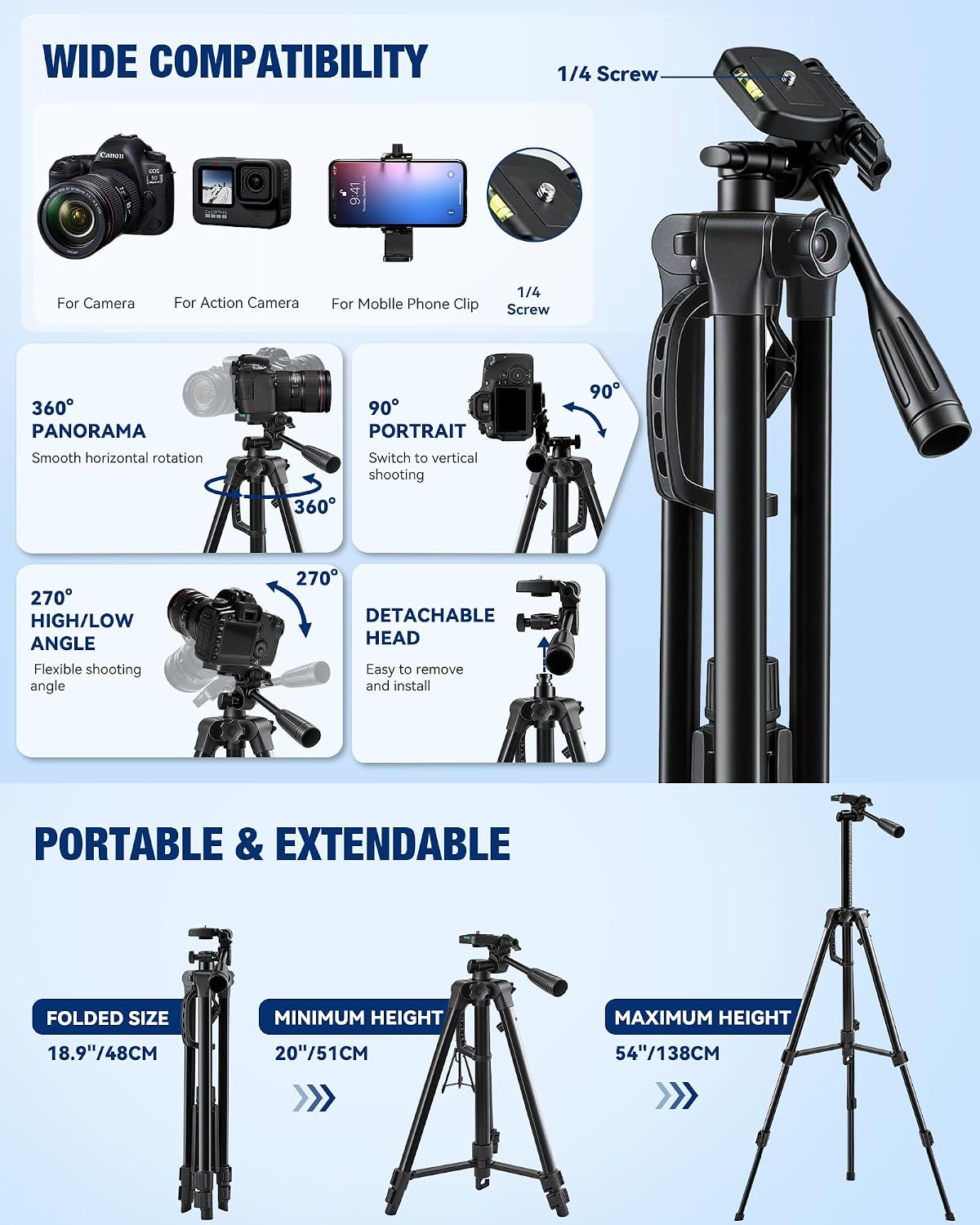 Kit de vlogging para iPhone\/Android, TikTok YouTube Kit de inicio...