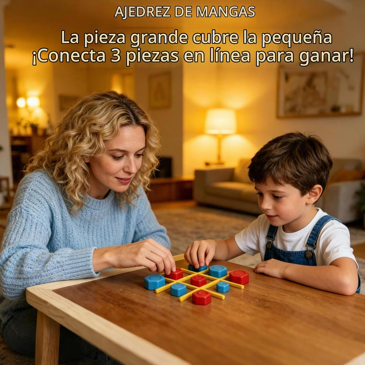 Tic Tac Toe electrónico para niños, juego de viaje portátil, juguet...