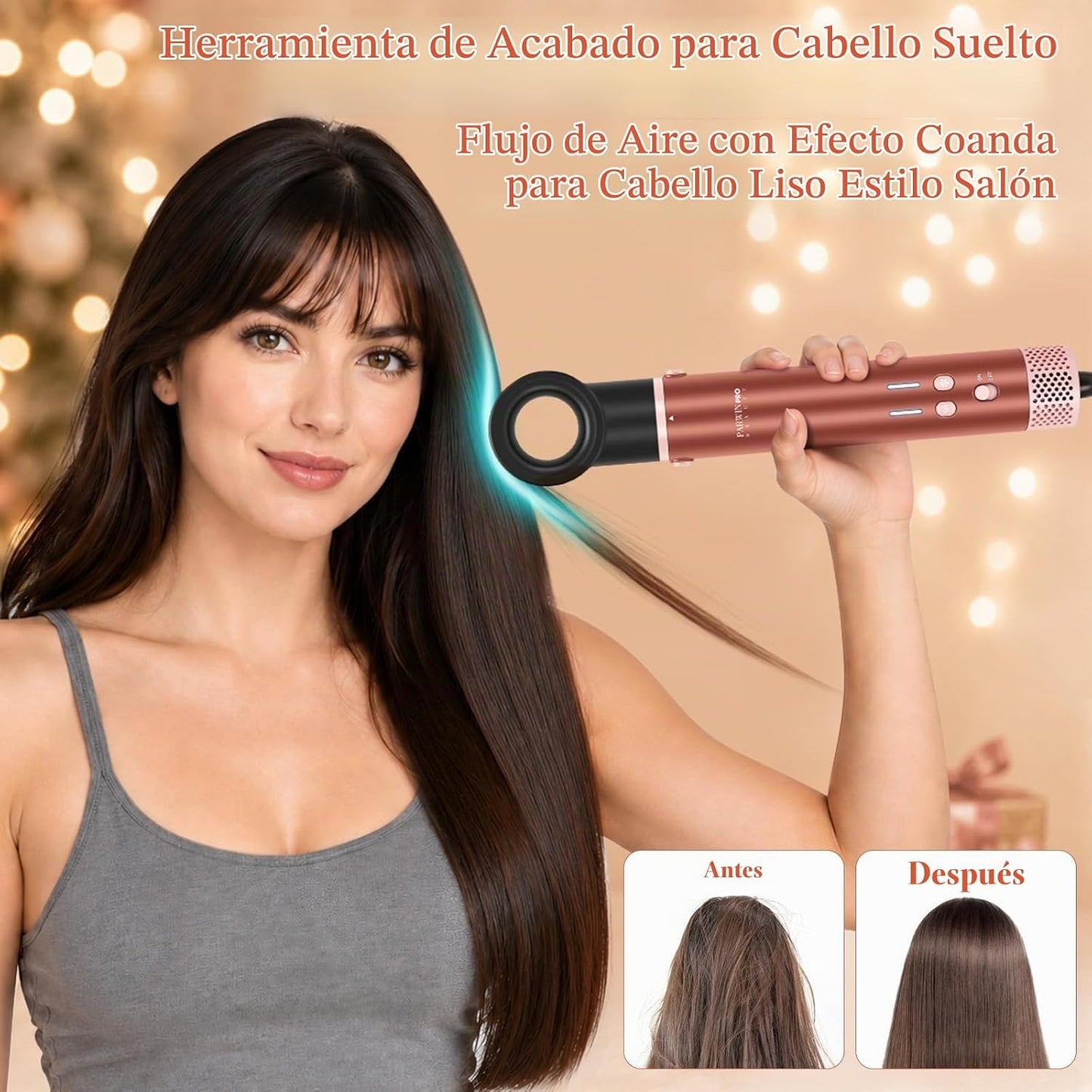 MaxAir 2.0 7 en 1 Juego de cepillos para secador de pelo de doble v...
