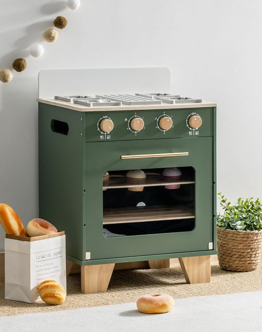 ROBOTIME Horno de Juguete de Madera Juego de Cocina de Juego, Juego...