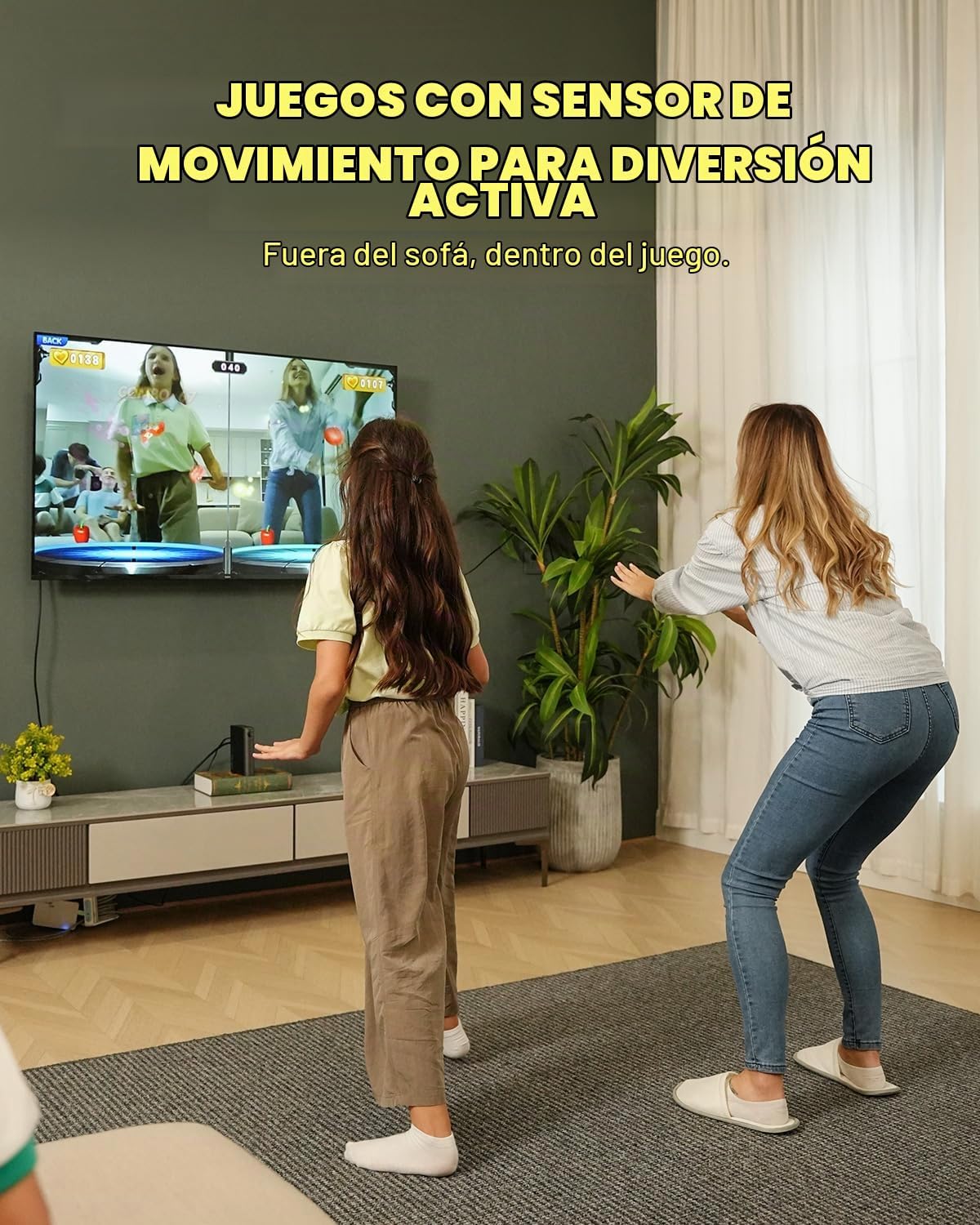 MetFut Consola de juegos AR Motion para niños y adultos: sistema de...