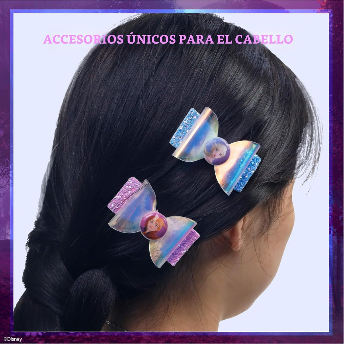 Disney Frozen - Juego de maquillaje con bolso, brillo de labios y a...