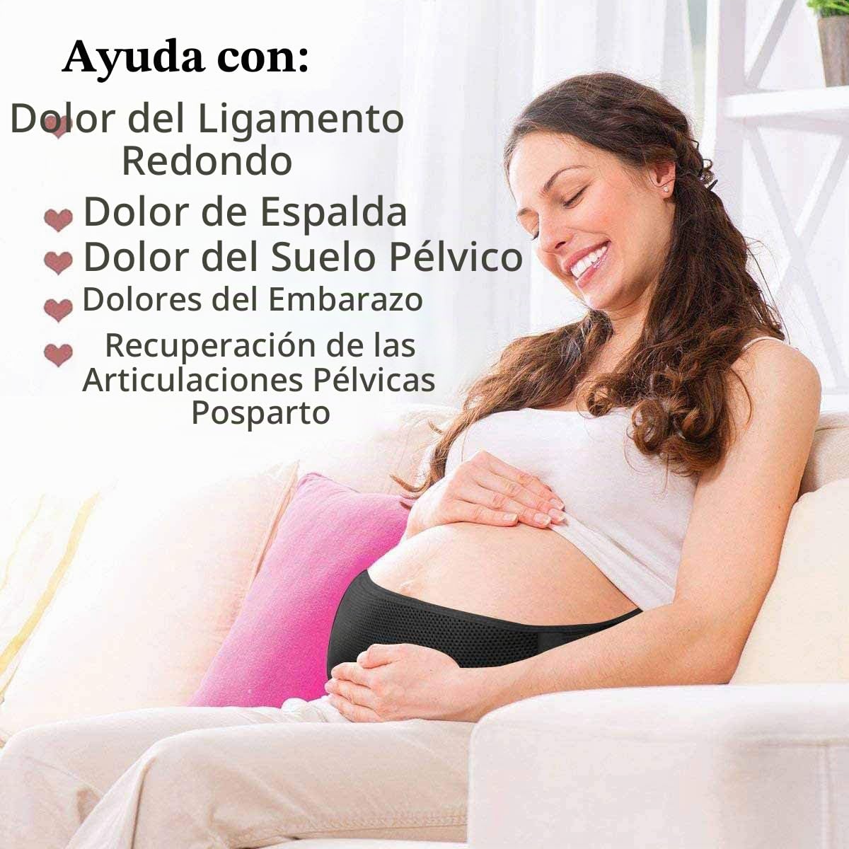 AIWITHPM Banda para el vientre para embarazo, cinturón de soporte p...