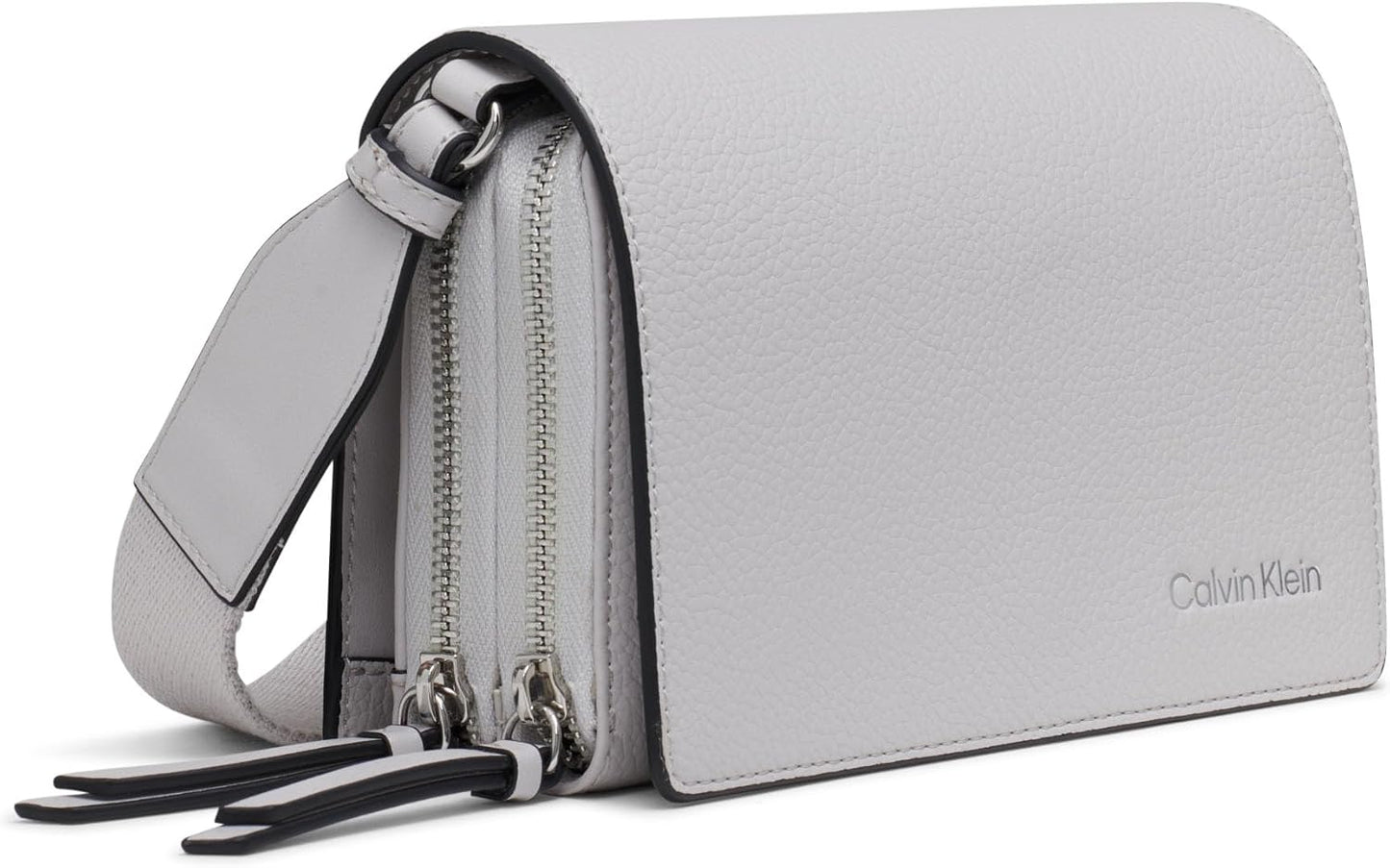 Calvin Klein Bolso bandolera Millie con triple compartimento para m...