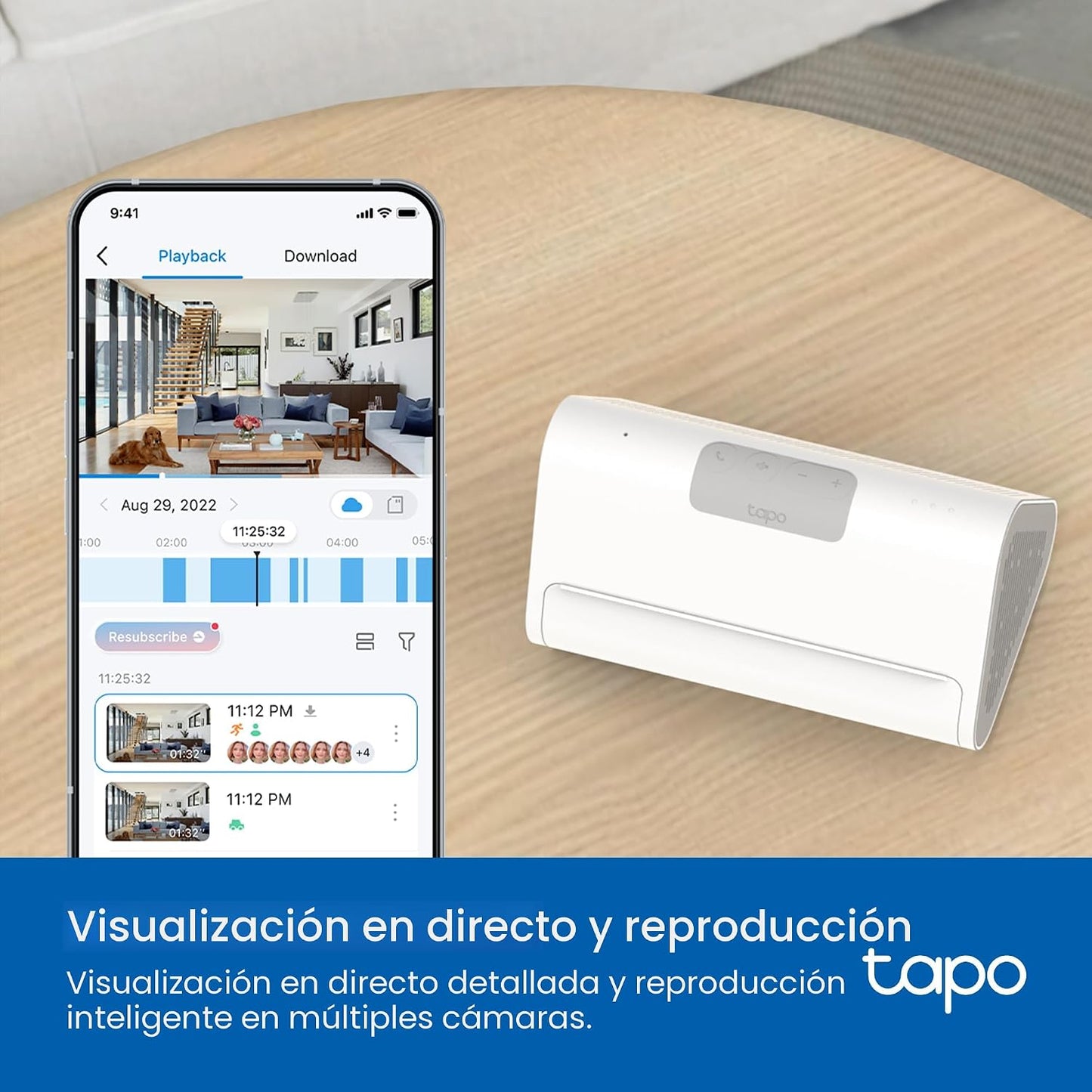 Tapo - Cámara de seguridad 4K para exteriores Pan\/Tilt C660 KIT +...