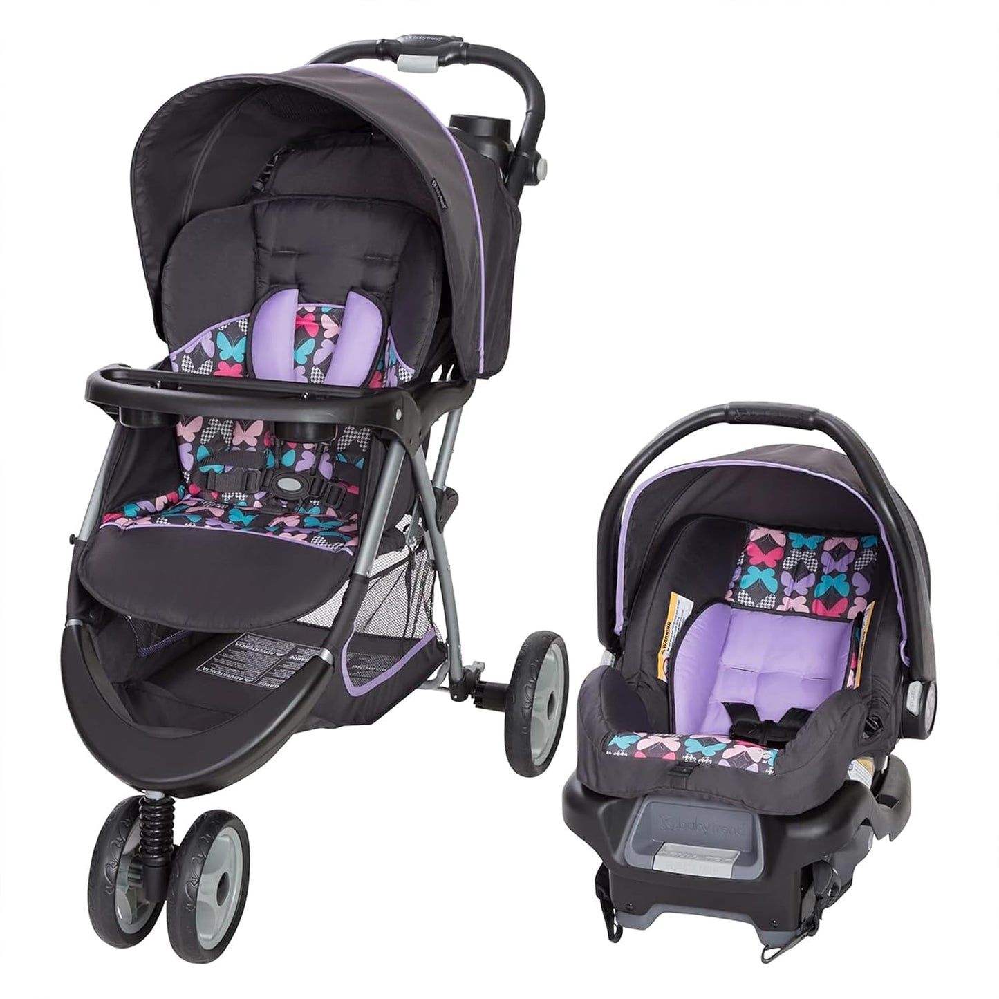 Baby Trend EZ Ride 35 Sophia - Sistema de viaje | Diseño compacto l...