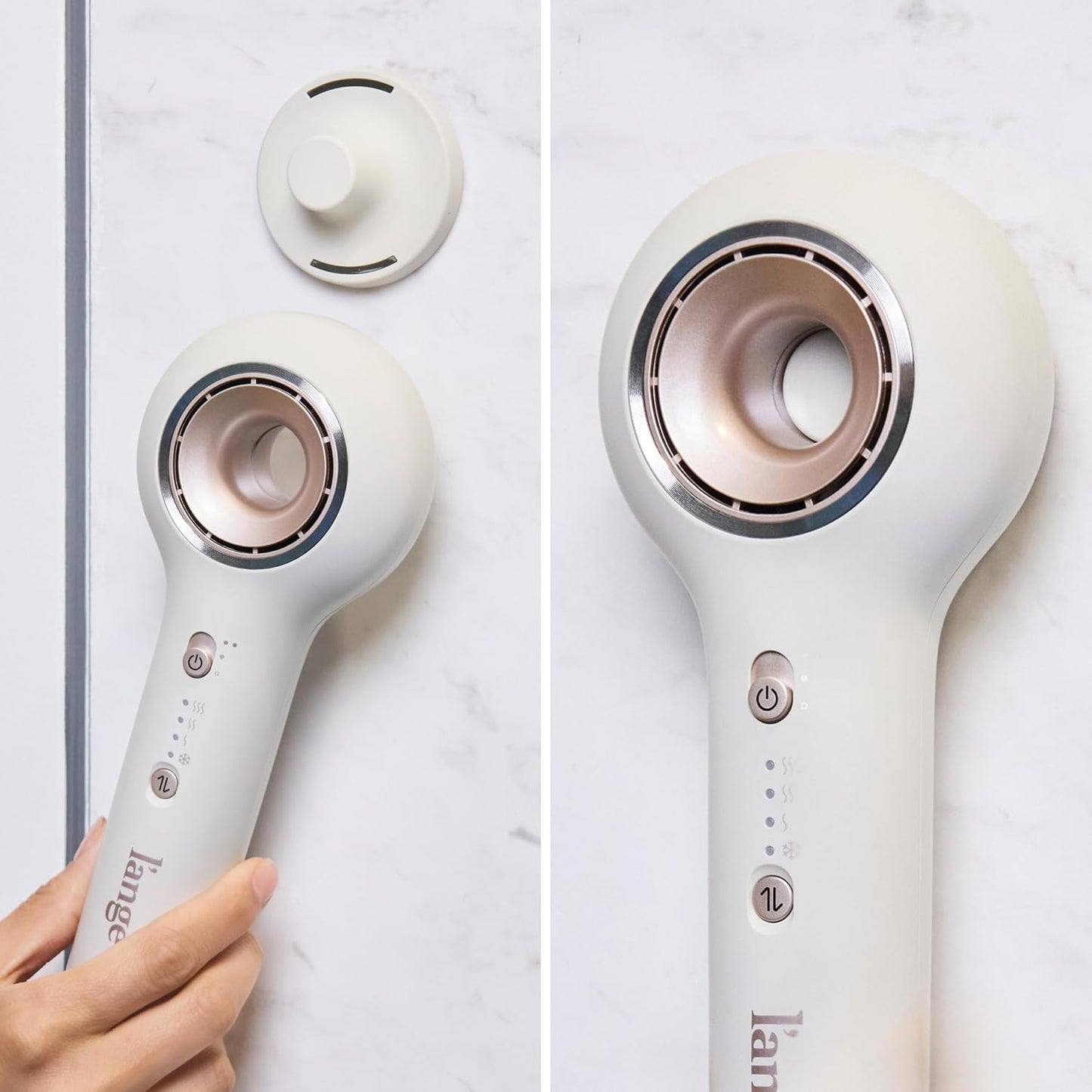 L'ANGE HAIR Axia HaloRing Secador de Cabello | Secador Iónico d...