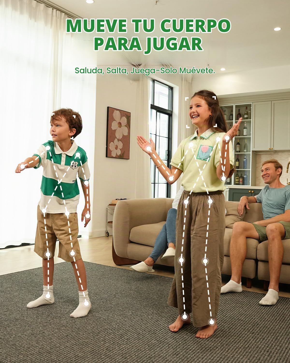 MetFut Consola de juegos AR Motion para niños y adultos: sistema de...