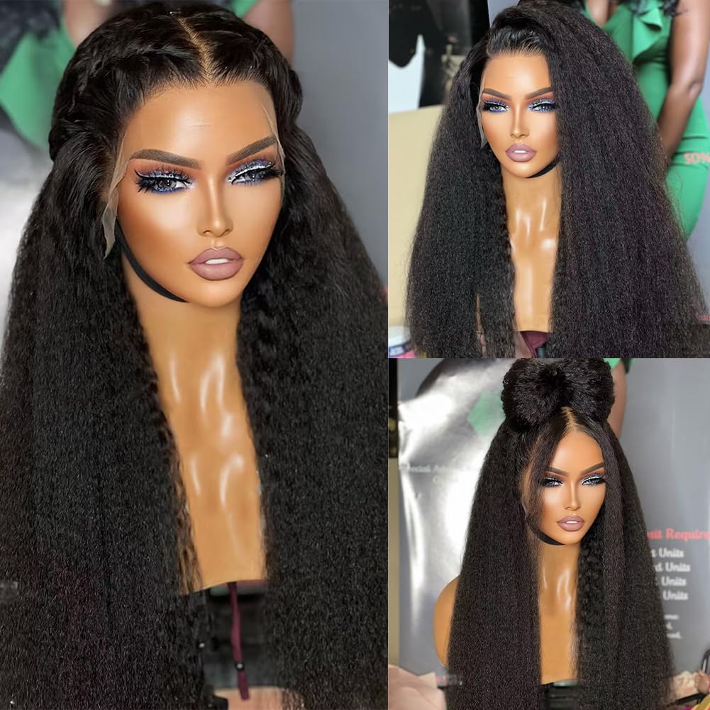 veravicky Peluca de cabello humano lacio tipo afro de 22 pulgadas,...