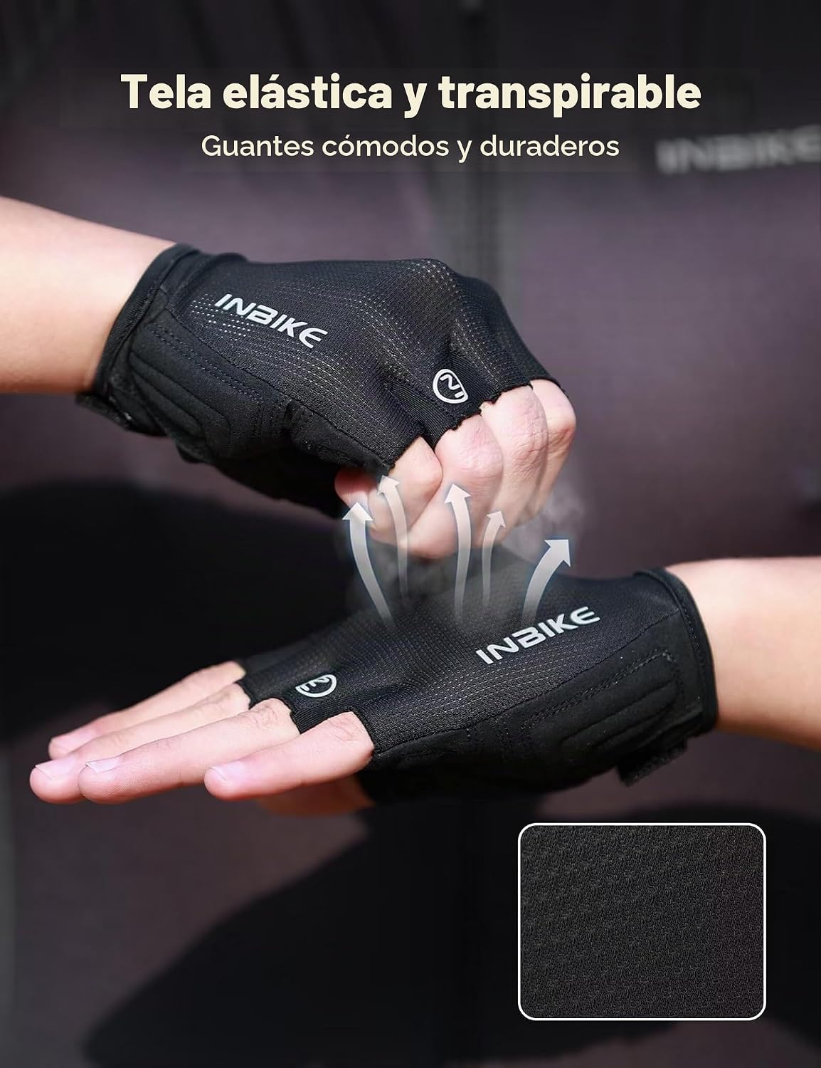 INBIKE Guantes de ciclismo para hombres y mujeres, transpirables |...