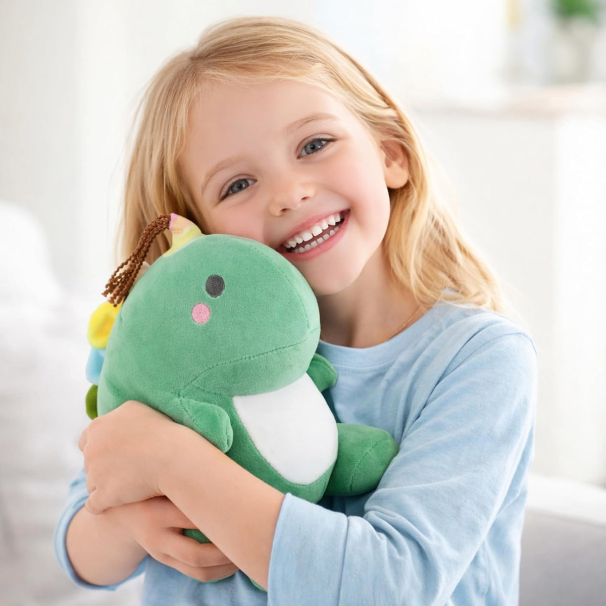 Animal de peluche de dinosaurio, juguetes de peluche de dinosaurio...