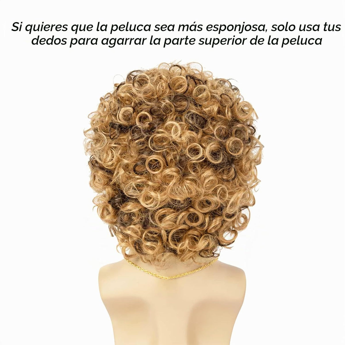 TUOFLY Juego de 5 piezas de peluca de discoteca (peluca, anteojos,...