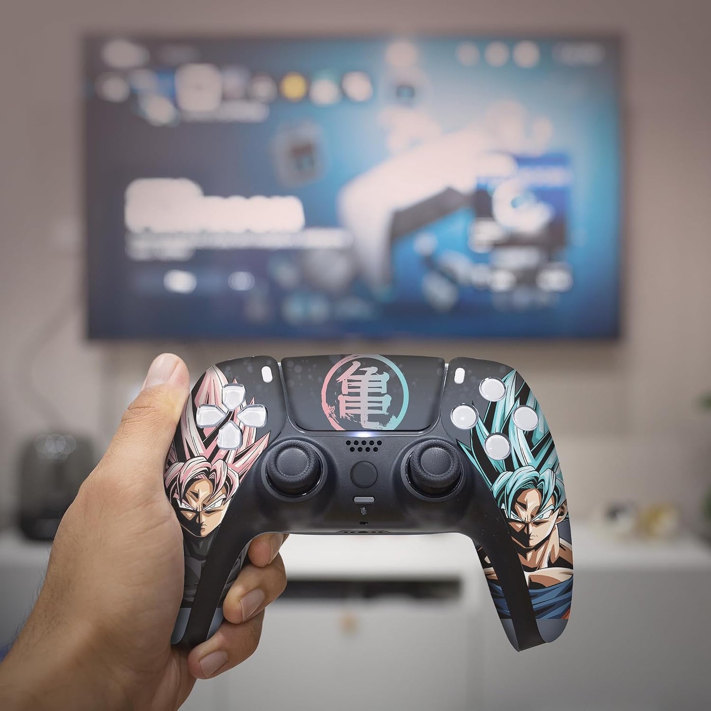 Controlador Gokku Custom PS-5 inalámbrico compatible con la consola...
