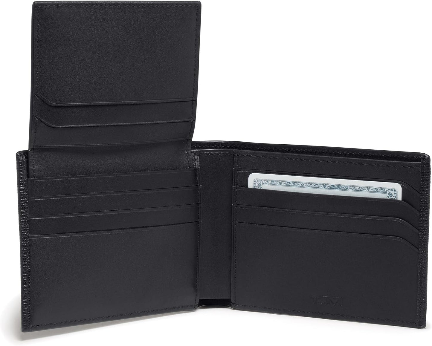 Tumi Mens Global Removeable Passcase Negro En Relieve Talla única