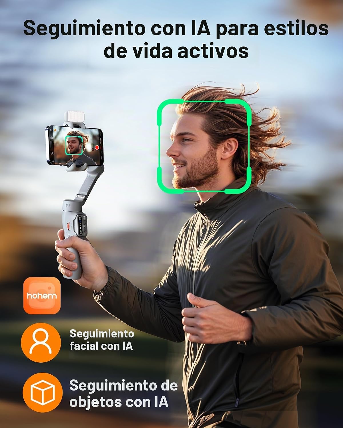 hohem iSteady X3 - Estabilizador de cardán mejorado para iPhone con...