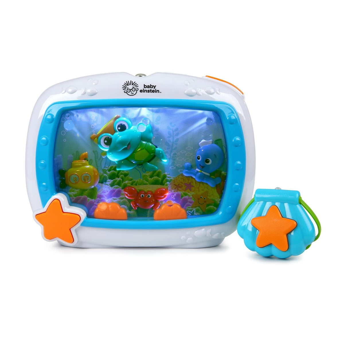 Baby Einstein Sea Dreams - Calmante de juguete con control remoto,...