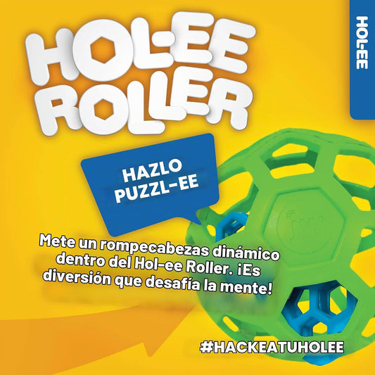 JW Pet HOL-ee Roller™, bola de rompecabezas de juguete para perros,...