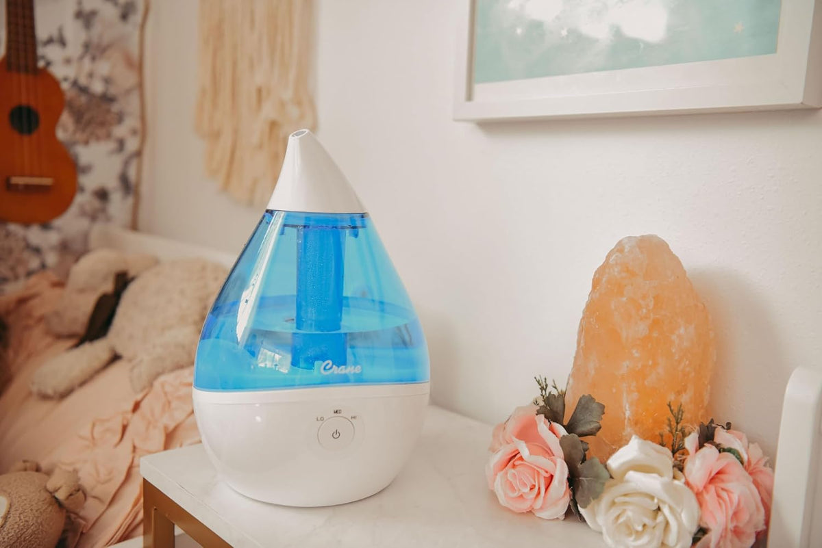 Crane Humidificador ultrasónico de neblina fría , Azul, TV209643, 1...