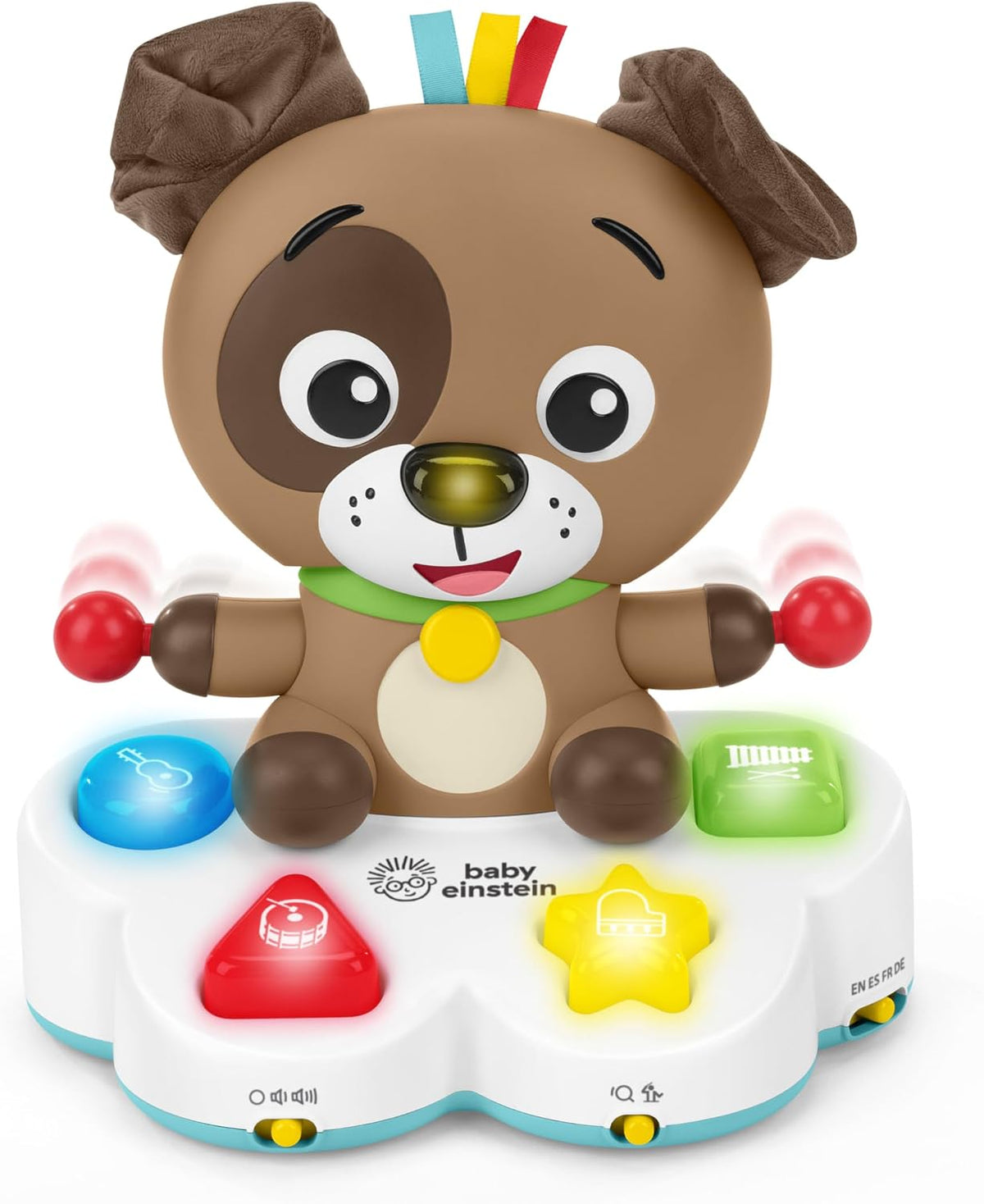 Baby Einstein Drum &amp; Learn Dean - Juguete de aprendizaje musica...