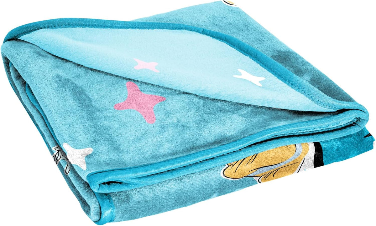 Jay Franco Manta de felpa para niños, suave y acogedora manta de fo...