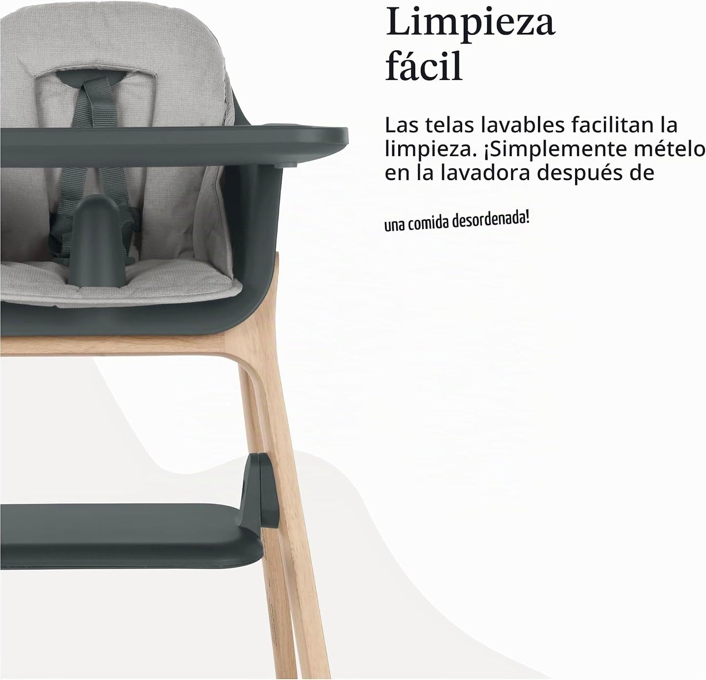 UPPAbaby Ciro - Cojín para silla alta, lavable a máquina, comodidad...