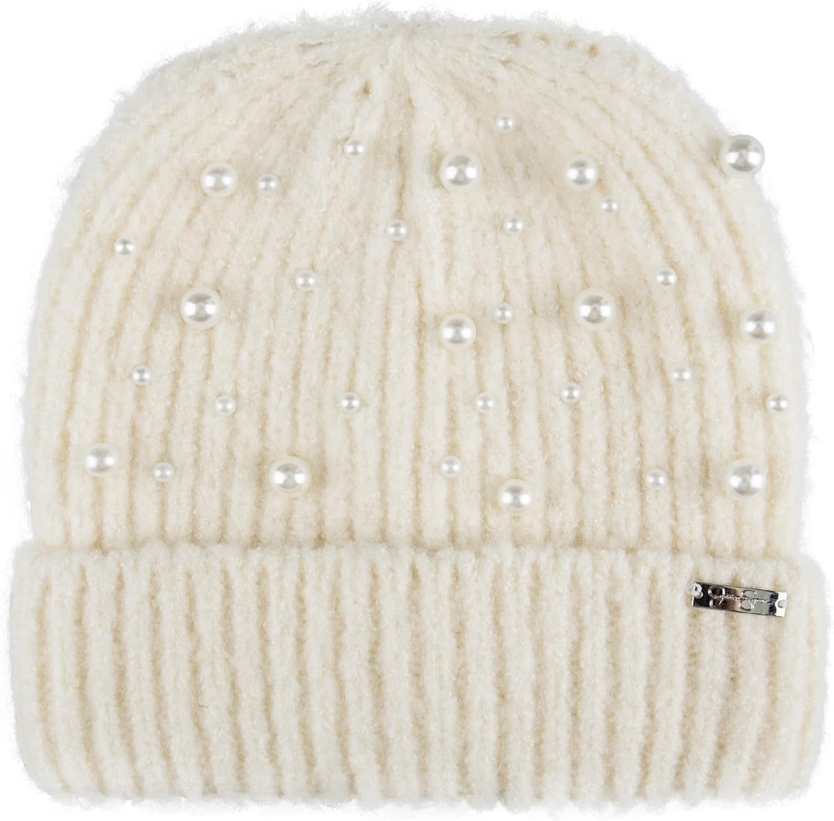 Jessica Simpson Gorro de punto cálido y acogedor para mujer